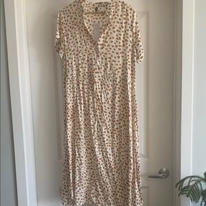 Polka Dot Cream Dress